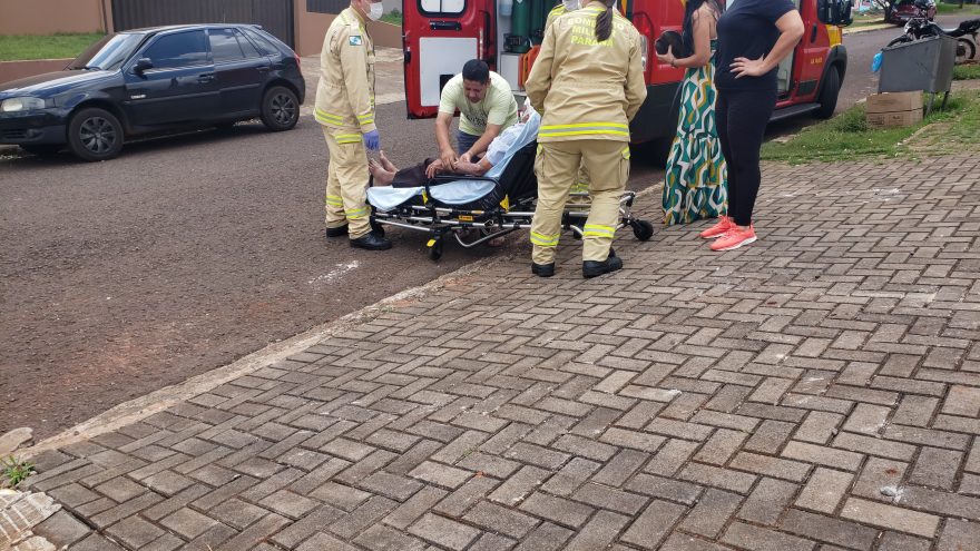 Idoso sofre queda no Bairro Morumbi e é socorrido pelo Siate