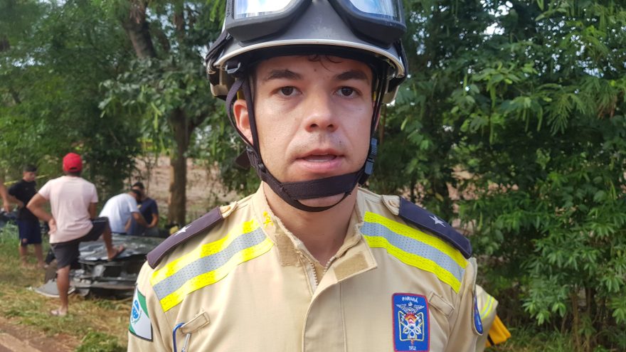 “Deformidade do veículo trouxe preocupação com traumas internos”, afirma tenente sobre grave acidente