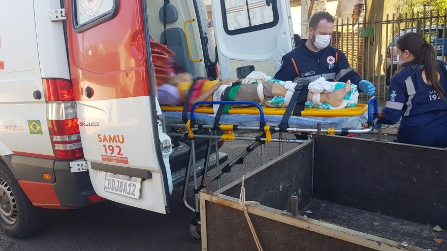 Idosa de 86 anos é socorrida no Parque Verde após sofrer queda e quebrar o fêmur