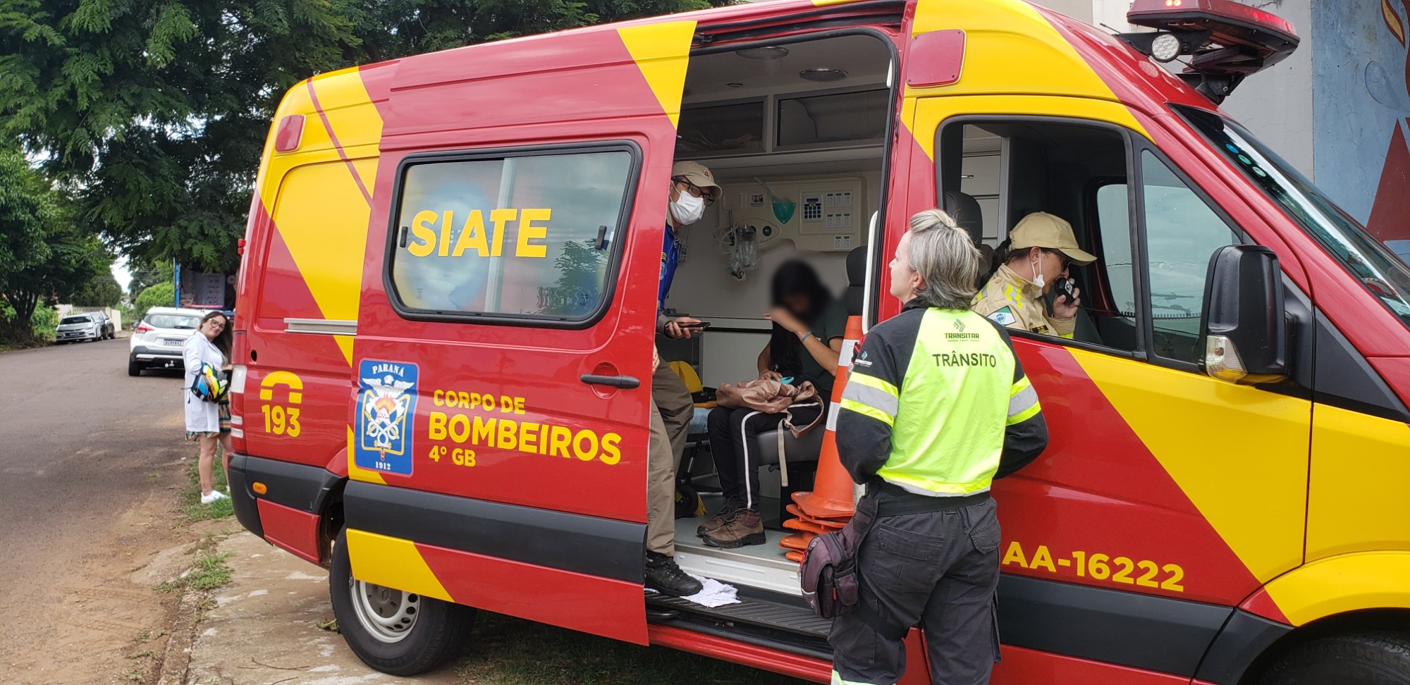 Motociclista Fica Ferida Ao Se Envolver Em Acidente No Coqueiral Cgn