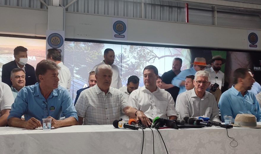 Governador Ratinho Junior e Paranhos participam do Show Rural