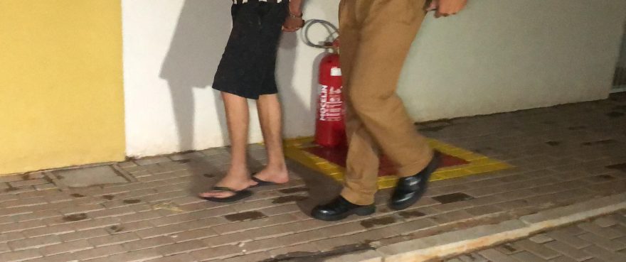 Neto é preso após agredir avó em Santa Tereza do Oeste