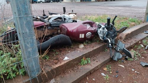 Motociclista perde a vida em grave acidente na Vila Industrial, em Toledo Imagem referente a Motociclista perde a vida em grave acidente na Vila Industrial, em Toledo