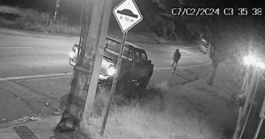 Após ser preso pela PM em boate de Cascavel, homem tem caminhonete L200 furtada