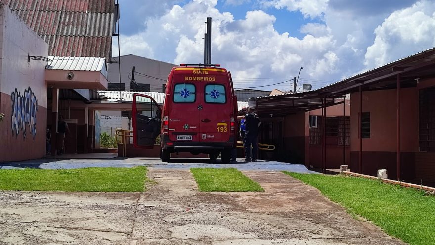 Criança é socorrida pelo Siate no Colégio Orso
