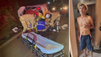Após vários dias em Coma em decorrência de grave capotamento, Anderson volta a sorrir