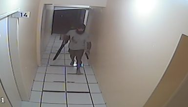 Imagem referente a Câmera flagra homem armado em Hotel no Centro