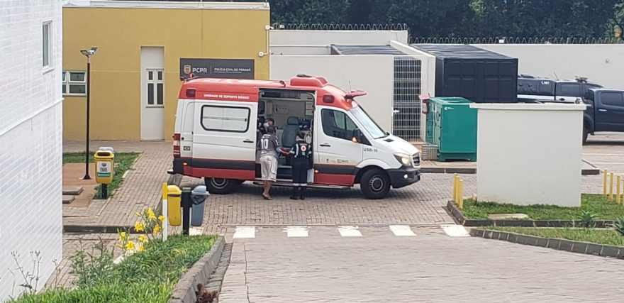 Detento com crise de asma é socorrido pelo Samu na Delegacia Cidadã