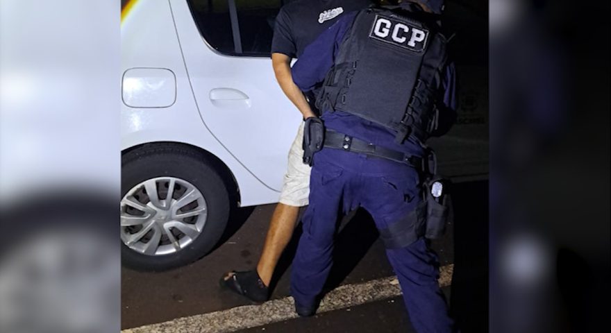 Guarda Civil Patrimonial detém homem que tentava furtar bateria de carro da Sema no Lago