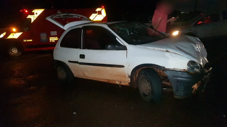 Bebê fica ferido em acidente na BR-369 em Cascavel