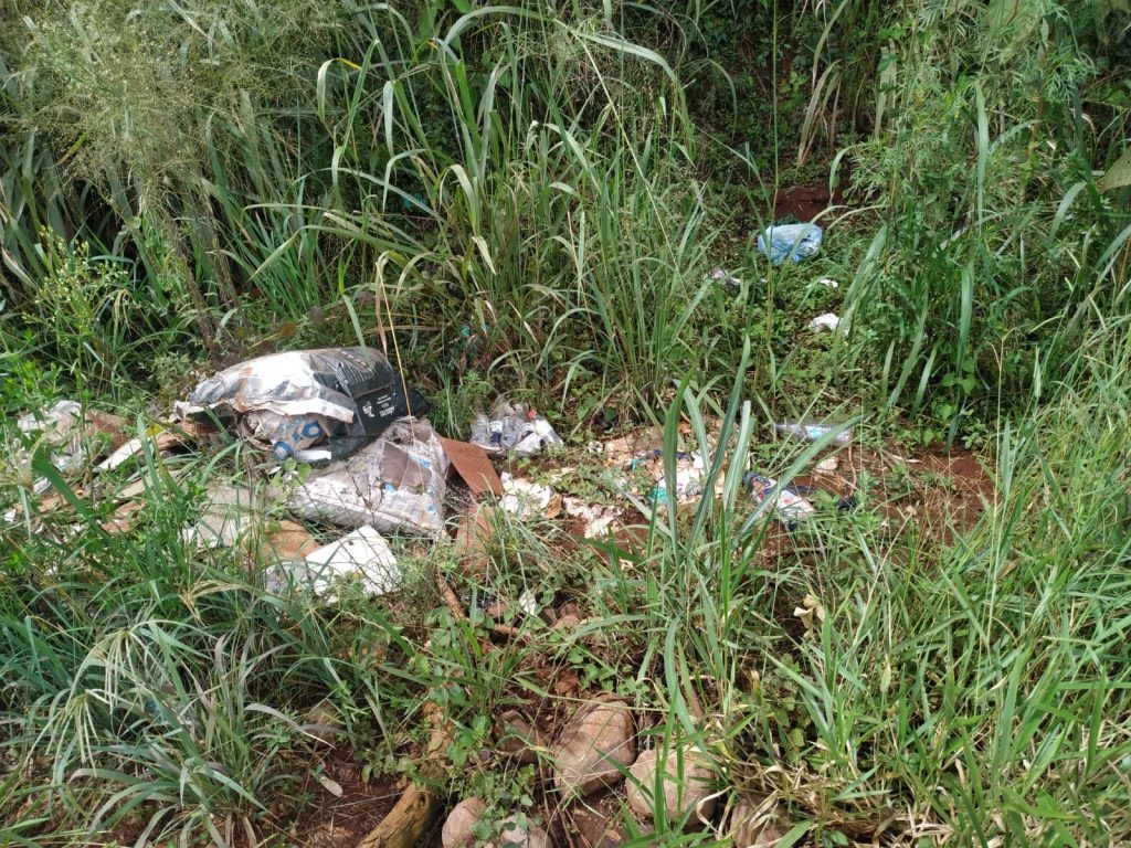 Com dengue em alta, moradora alerta para descarte irregular de lixo na Estrada Alto São Salvador
