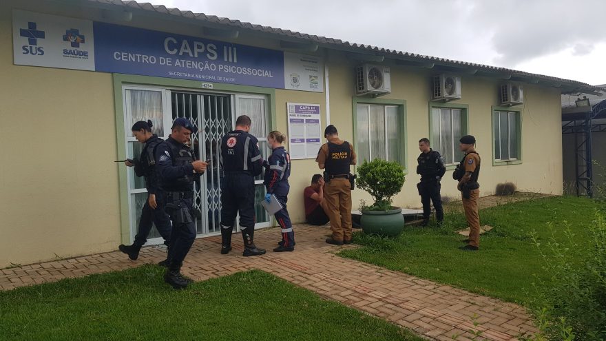 Homem em surto mobiliza GM, PM e Samu no CAPS III