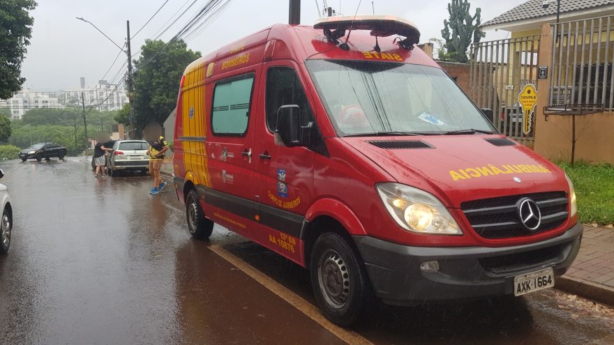 Jovem fica ferida em acidente no Bairro Claudete