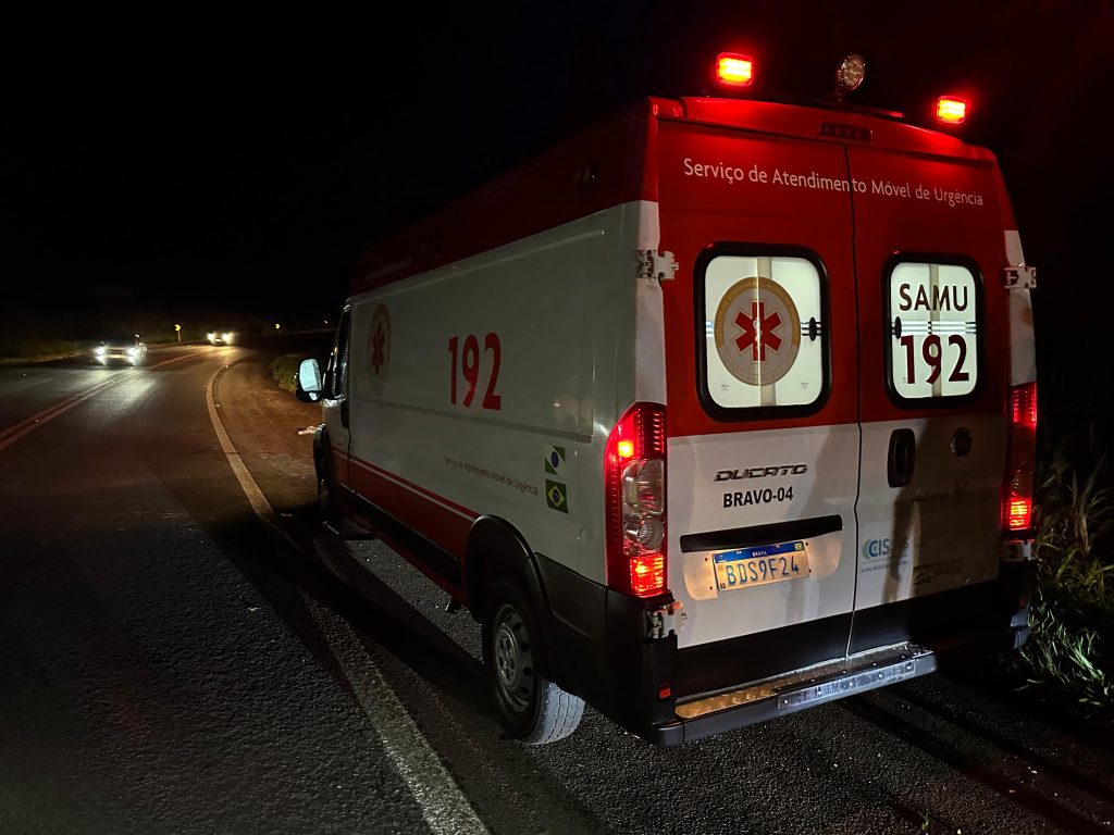 Indígena sofre TCE ao ser atropelado por caminhão na BR-277