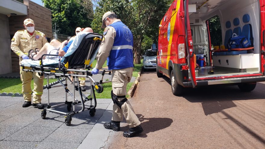 Idoso sofre queda dentro de casa e fica ferido no Cancelli