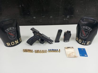 Segurança clandestina: Operação policial em Curitiba desarma vigilante de rua Imagem referente a Segurança clandestina: Operação policial em Curitiba desarma vigilante de rua