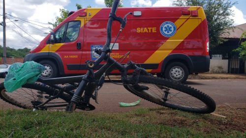 Menino de 13 anos tem laceração na perna após cair de bicicleta no Bairro Morumbi Imagem referente a Menino de 13 anos tem laceração na perna após cair de bicicleta no Bairro Morumbi
