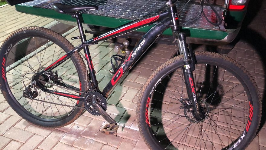Patrulha Ambiental da GM encontra bicicleta abandonada no Bairro Santa Cruz