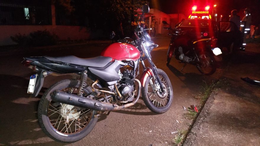 Colisão entre carro e moto mobiliza Siate ao Bairro Interlagos