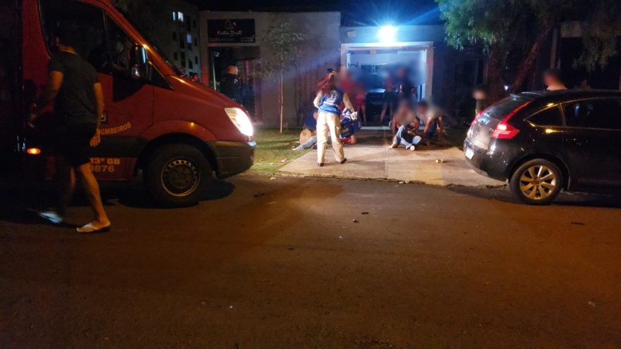 Casal fica em estado grave em acidente no Esmeralda