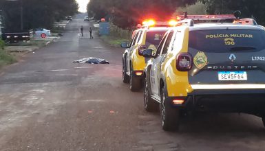 Imagem referente a Homem morto a tiros no Cataratas é identificado como Ellessandro Ragassi dos Santos