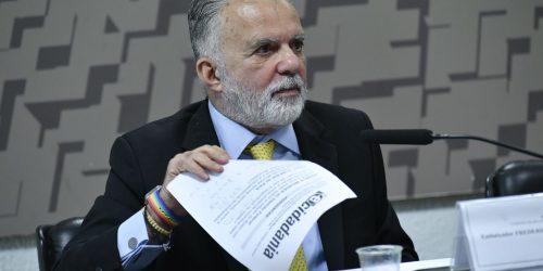 Governo chama embaixador do Brasil em Israel para consultas Imagem referente a Governo chama embaixador do Brasil em Israel para consultas