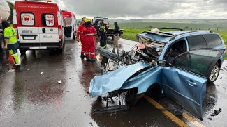 Vídeo: Imagens mostram brutalidade em acidente com uma morte e cinco feridos na BR-277