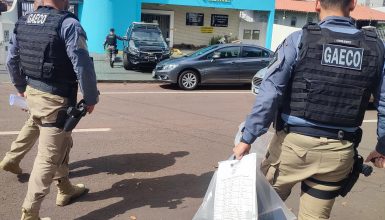 Imagem referente a Gaeco cumpre 43 mandados de prisão em Cascavel, Toledo, Medianeira e Várzea Grande