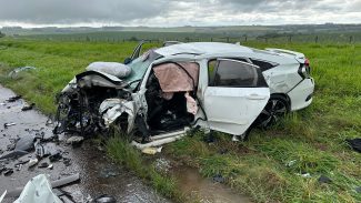 Morre segunda vítima de violento acidente na BR-277, em Guarapuava