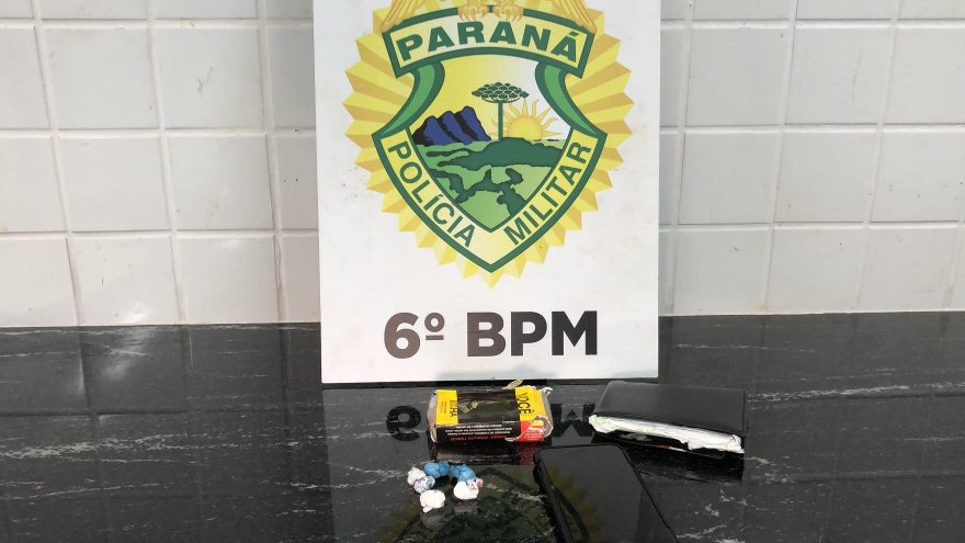 Motociclista é detido com buchas de cocaína no Jardim Clarito