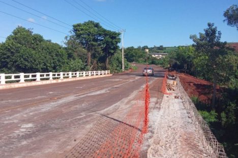 DER/PR libera tráfego de veículos na ponte do Rio dos Padres em Jesuítas