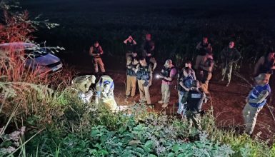 Imagem referente a Suspeito de assalto morre após ser baleado em confronto com a PM às margens da BR-369, entre Cascavel e Corbélia