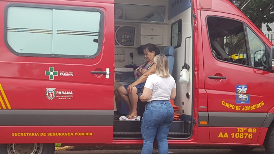 Idosa tem suspeita de fratura no braço após sofrer queda em residência no Cancelli