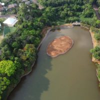 Com desassoreamento, Sanepar entrega revitalização do lago municipal de Cascavel