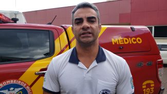 Vítima estava cortando pé de bananeira quando sofreu queda de aproximadamente 5 metros de altura