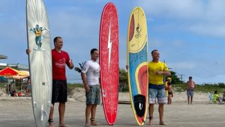 Festival de Surf Militar em Guaratuba une homenagem, confraternização e esporte