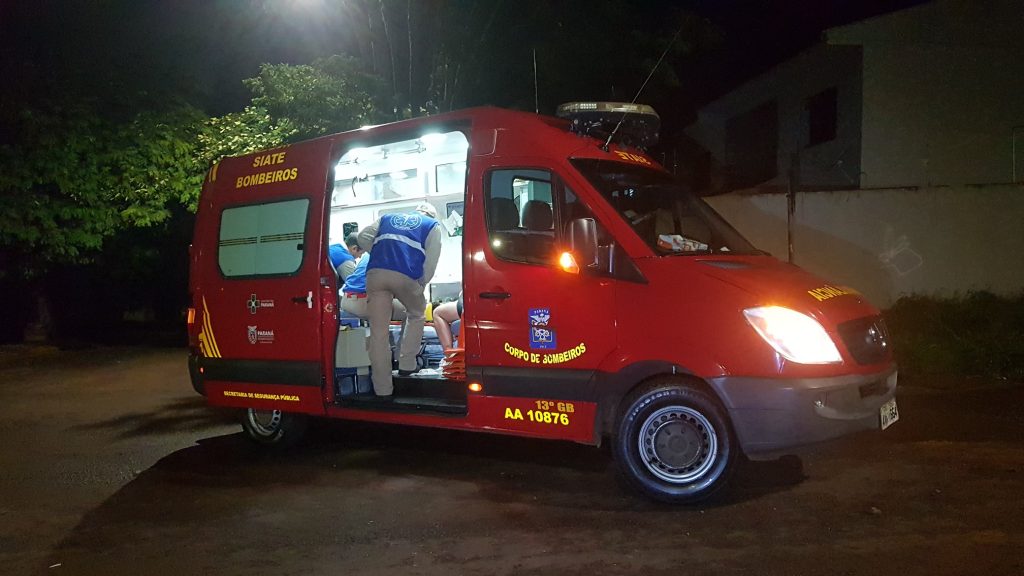 Menino fica ferido ao cair de bicicleta na Rua Marechal Floriano, no Centro