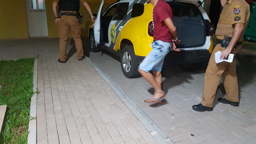 Marido é preso após agredir a companheira em Ibema
