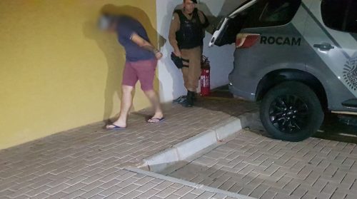 Imagem referente a Procurado por homicídio é preso pela Rocam no Universitário