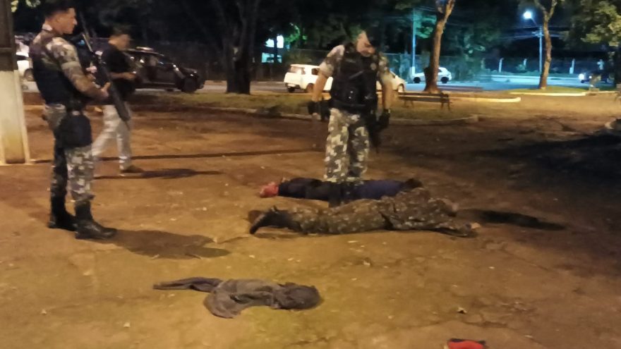 Pelotão de Choque da PM frustra tentativa de roubo a motorista de aplicativo