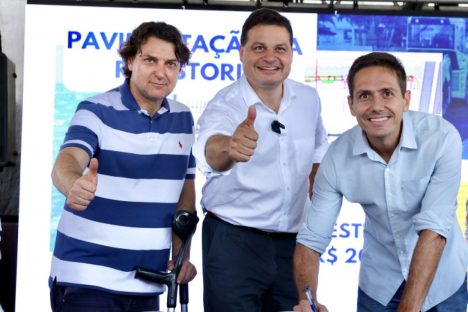 Estado e Pontal do Paraná assinam ordem de serviço do contorno de Praia de Leste