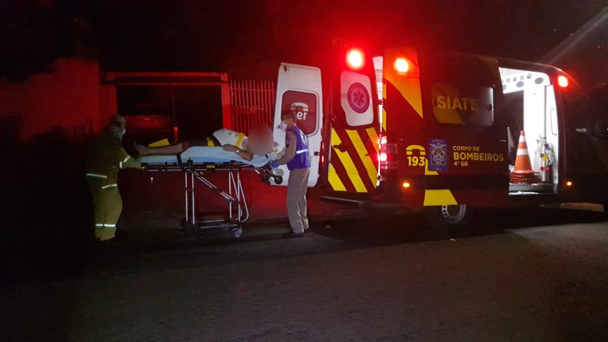 Idoso fica ferido ao sofrer queda em residência no Alto Alegre