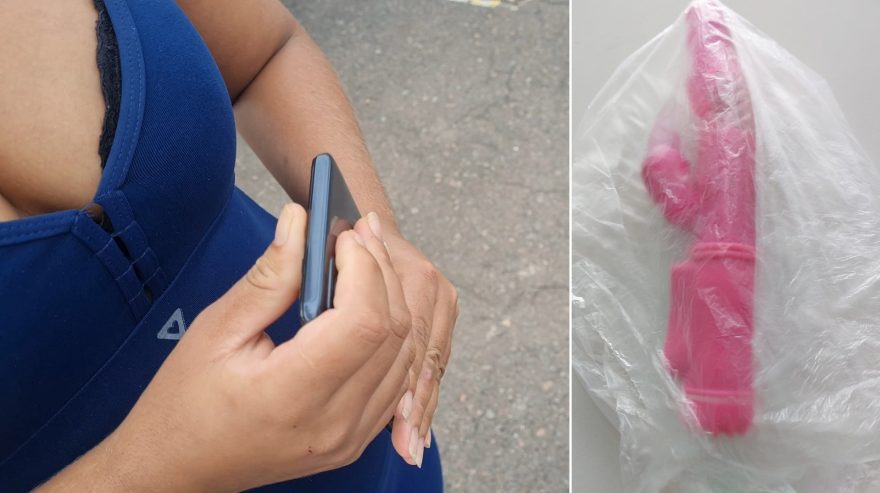 Com vibrador nas calças, ladrão simula estar armado, mas acaba apanhando de populares
