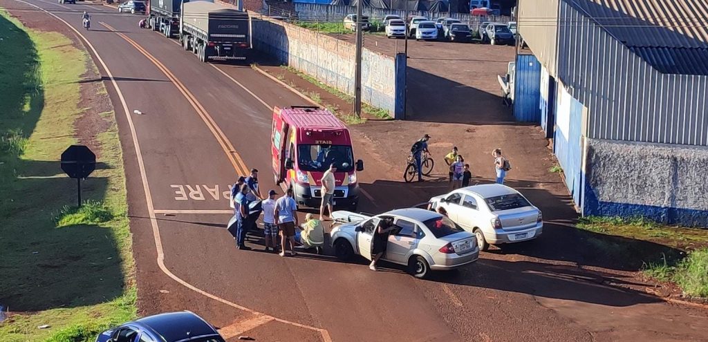 Ciclista Fratura Perna Em Acidente Na Marginal Da Prc 467 Cgn O