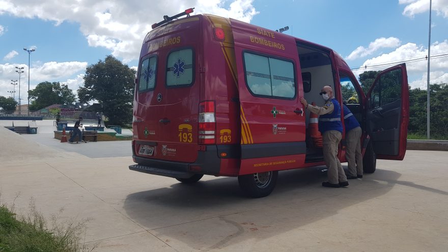 Adolescente cai na pista de skate do Ciro Nardi e fica ferido
