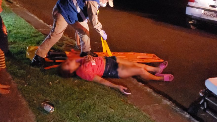Mulher é violentamente agredida pelo cunhado no Sanga Funda