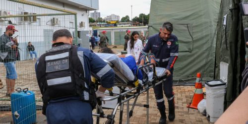 Imagem referente a Profissionais de saúde se mobilizam para atender casos de dengue no DF