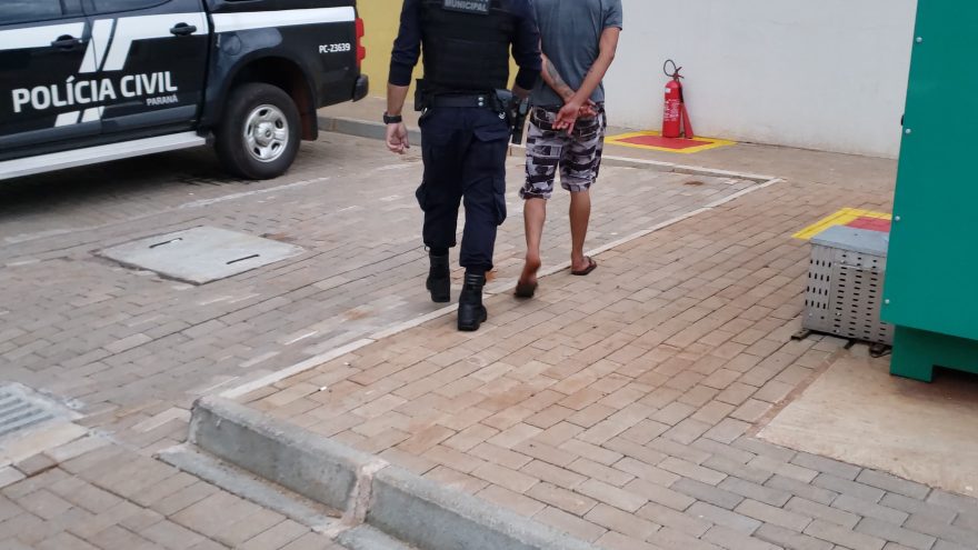 Acusado de lesão corporal, homem é detido pela GM e levado à Delegacia