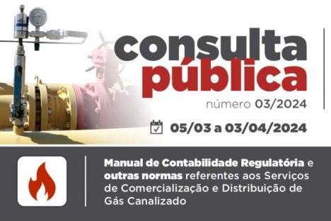 Imagem referente a Agepar abre consulta pública sobre revisão tarifária do gás canalizado nesta terça-feira