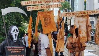 Protesto em BH contesta possível habeas corpus a ex-presidente da Vale